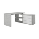 ELL.13 Desk - Gray & White