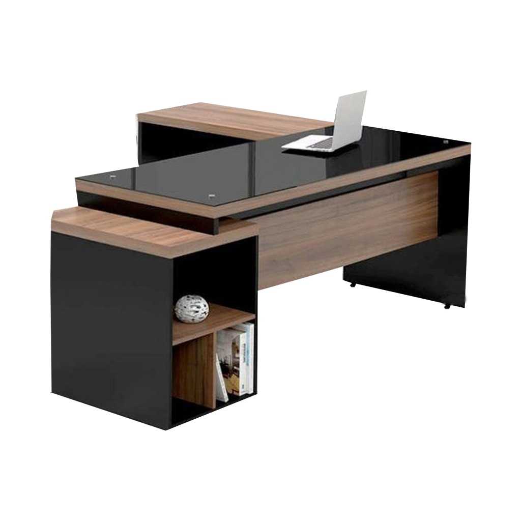 ELL.36 Desk - Brown & Black