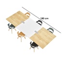 ELL.45 Desk - Brown & White