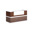 ELL.50 Reception Counter - White & Brown