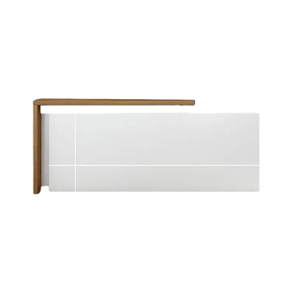 ELL.6 Reception Counter - White & Beige