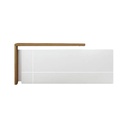 ELL.6 Reception Counter - White & Beige