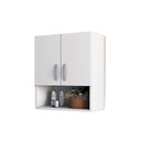 European MDF Bathroom Storage Unit White - 70 × 30 × 60 cm