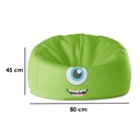 Foam and Fabric Beanbags set 2 Pieces - Multi color