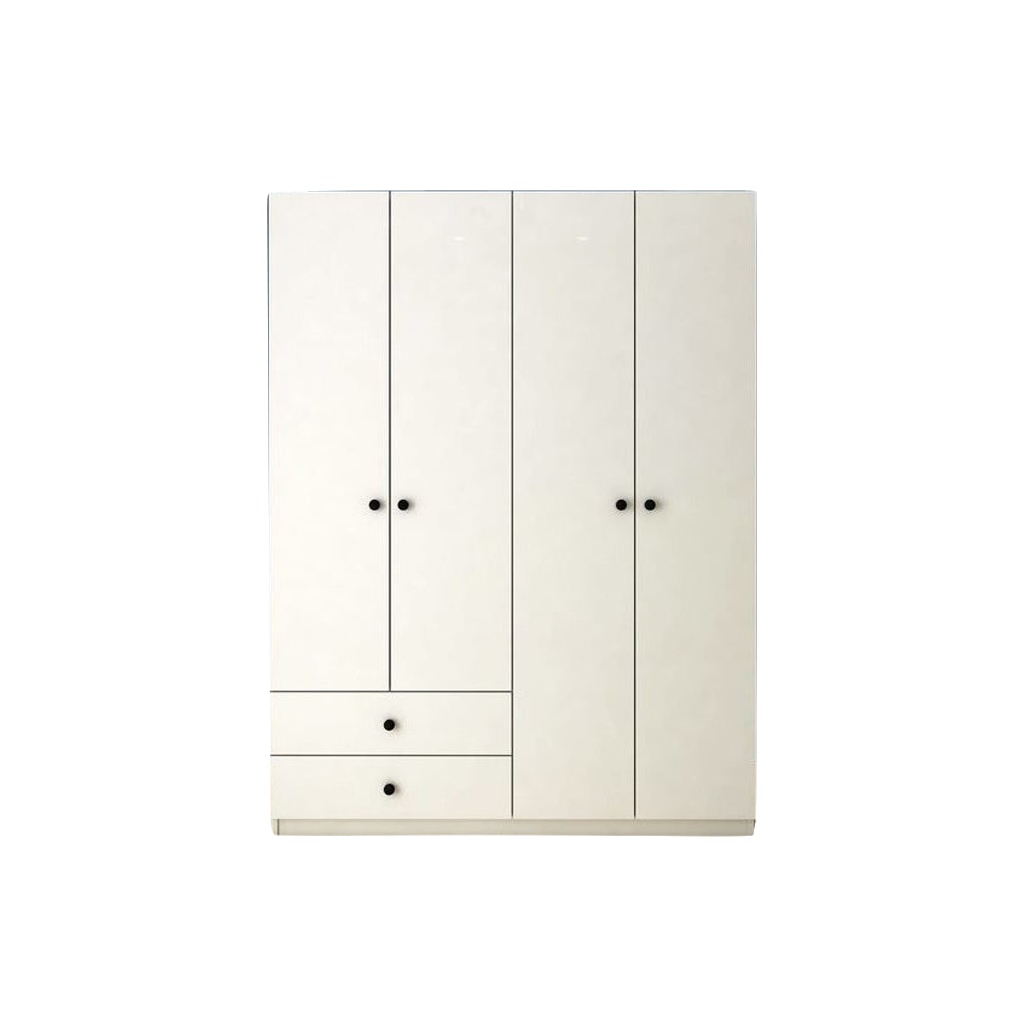 I.F.S104 Wardrobe - White