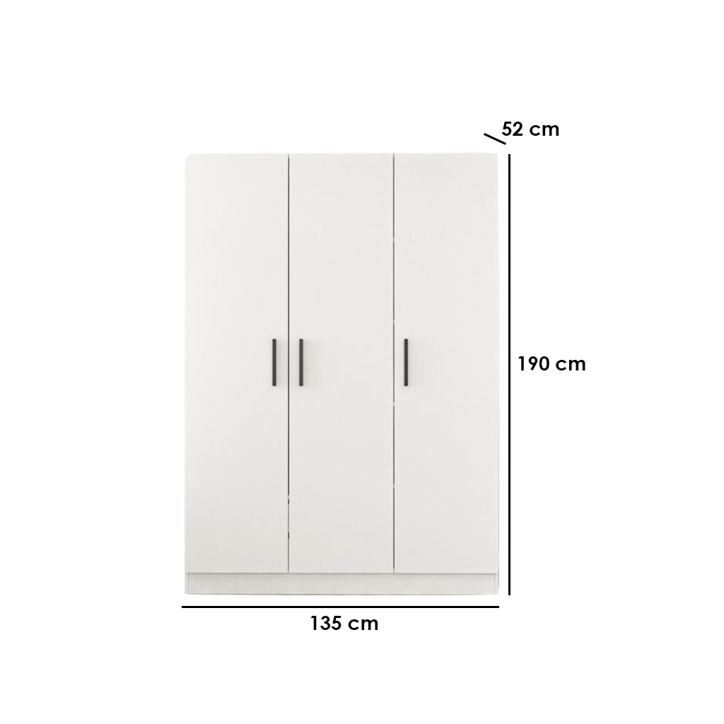 I.F.S109 Wardrobe - White