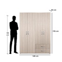 I.F.S114 Wardrobe - Beige