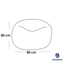 Leather Beanbag - Multi color