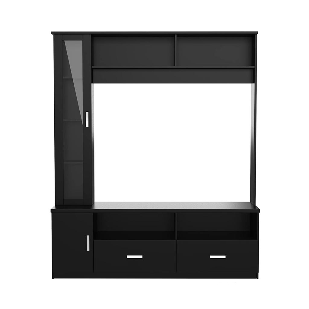 MDF Black Tv Set - 200 × 150 × 40 × 40 cm