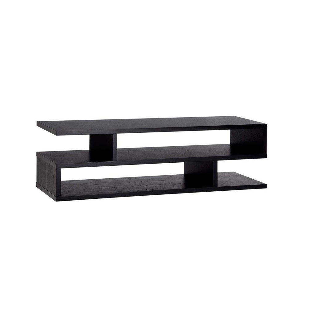 MDF Black Tv Unit - 120×30×45 cm