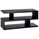 MDF Black Tv Unit - 80 × 30 × 45 cm