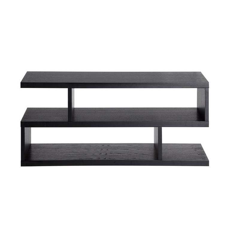 MDF Black Tv Unit - 80×53×24 cm