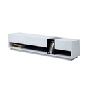 MDF Black and White Tv Unit - 50 × 40 × 150 cm