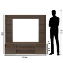 MDF Brown Tv Set - 165 × 175 × 42 × 60 cm