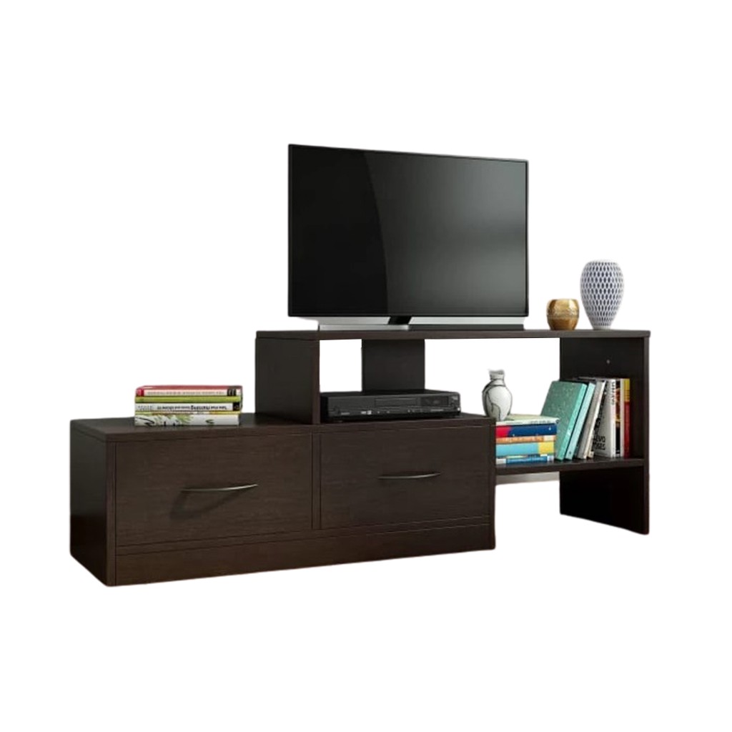 MDF Brown Tv Unit - 180 × 40 × 60 cm