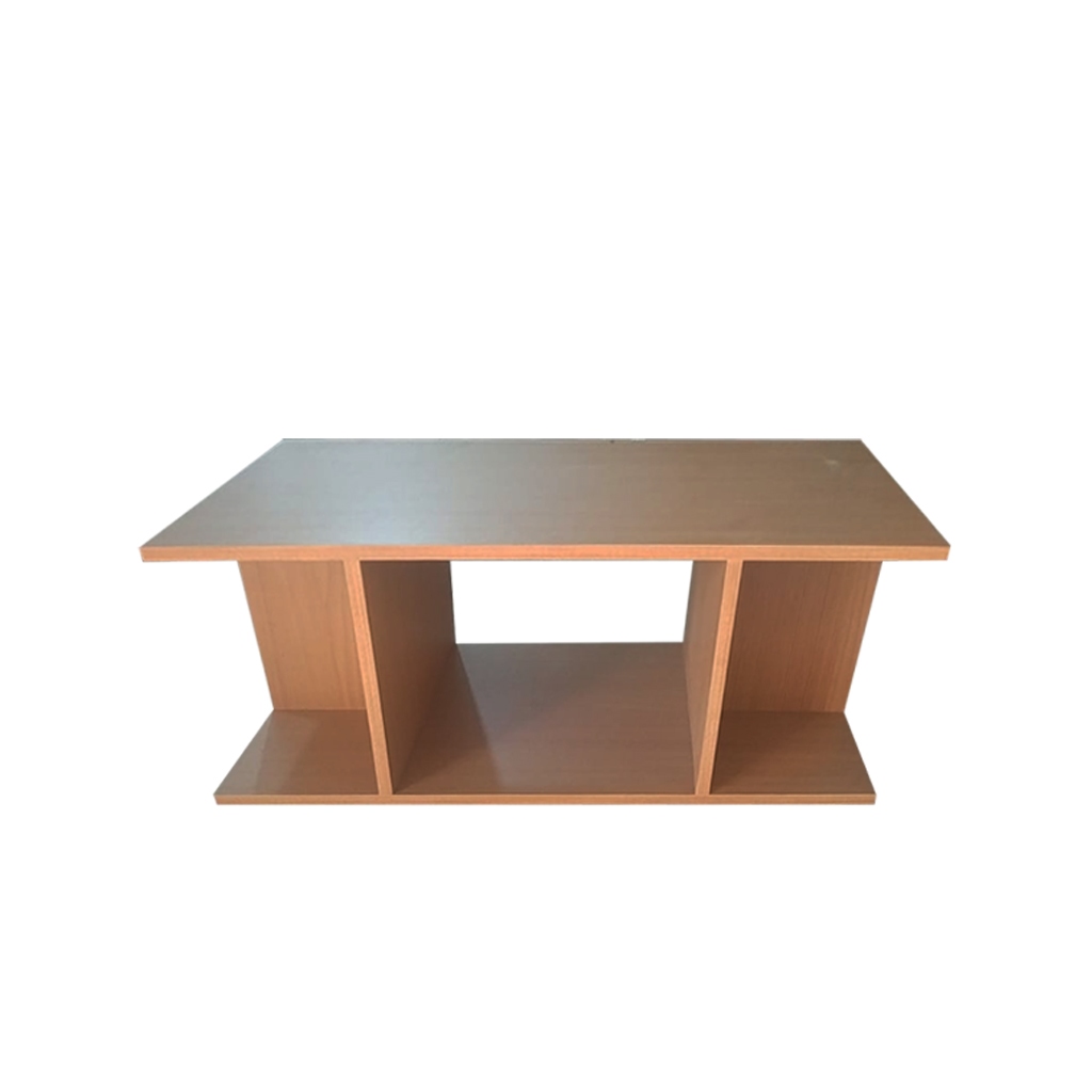 MDF Coffee Table Brown - 80x40x35 cm