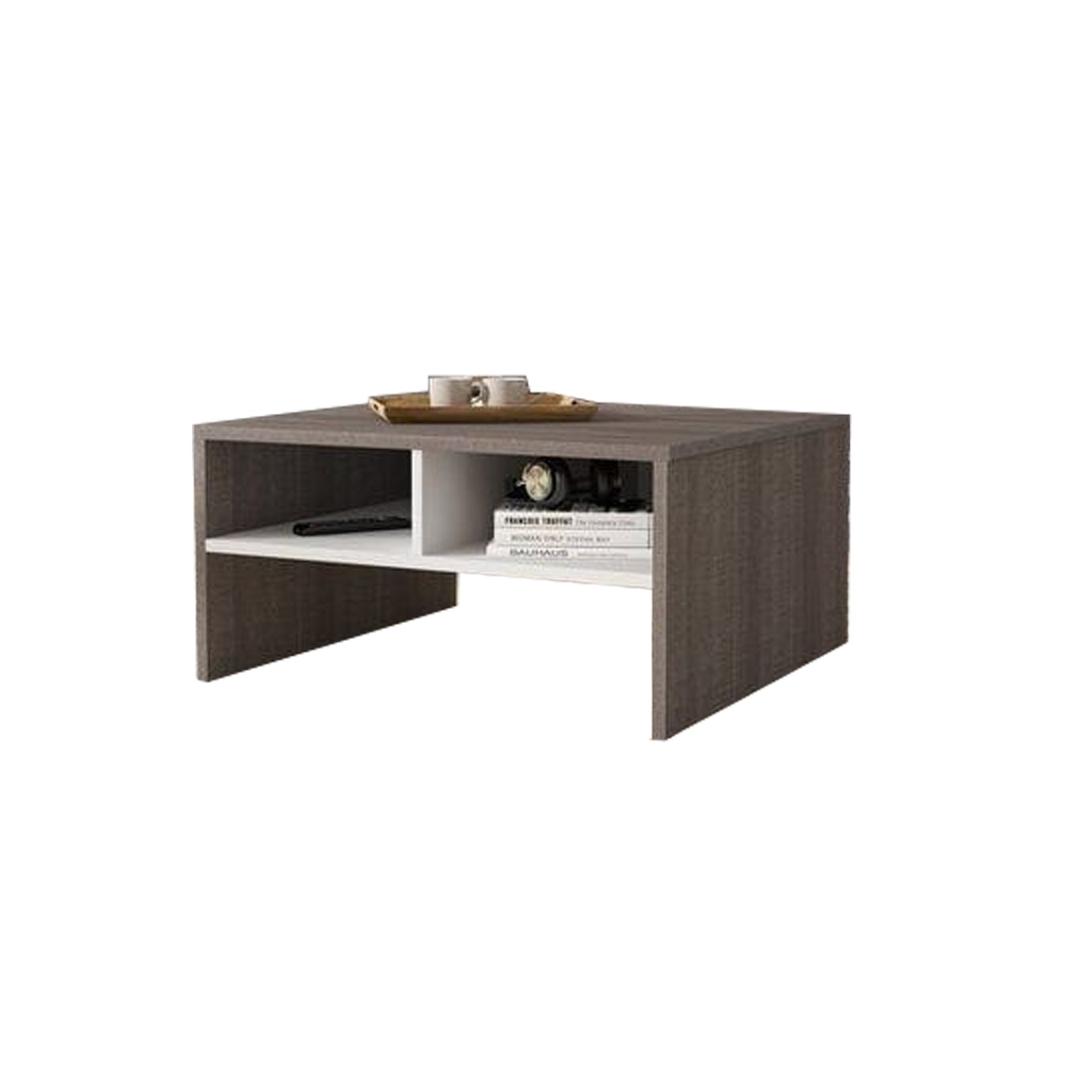 MDF Coffee Table White - 90x40x40 cm