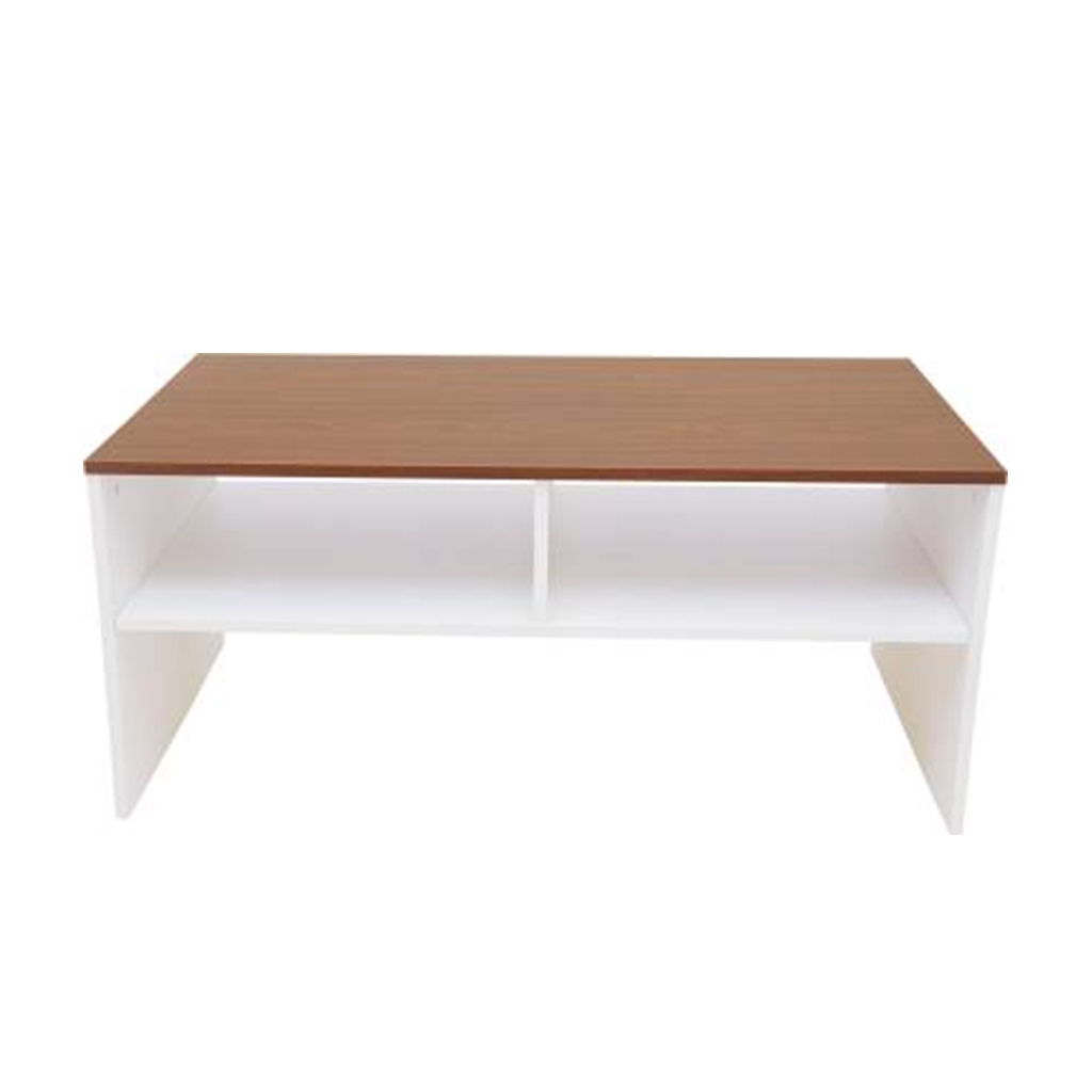 MDF Coffee Table White - 90x40x45 cm