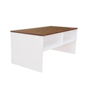 MDF Coffee Table White - 90x40x45 cm