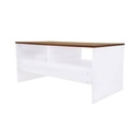 MDF Coffee Table White - 90x40x45 cm