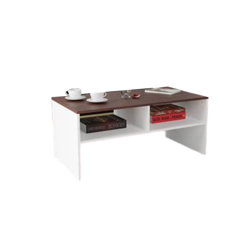 MDF Coffee Table White - 90x40x45 cm