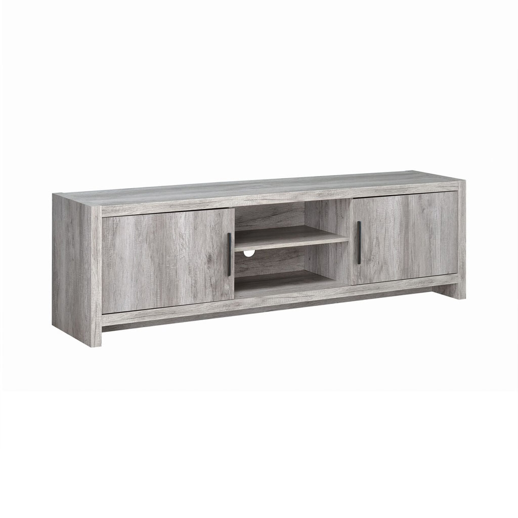 MDF Grey Tv Unit - 160 × 30 × 55 cm