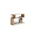 MDF Side Table Beige - 50x20x60 cm