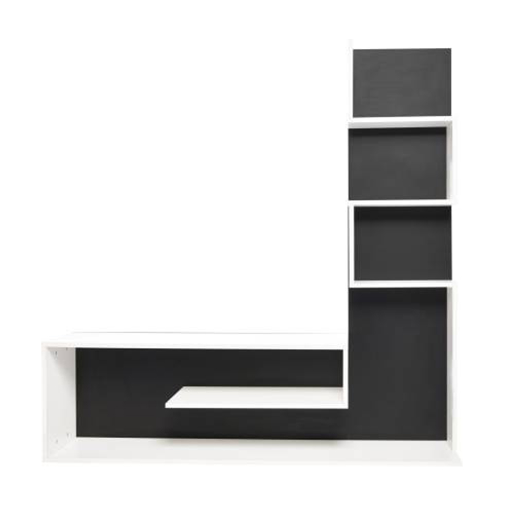 MDF White Tv Set - 154 × 150 × 40 × 43 cm