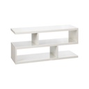 MDF White Tv Unit - 100 × 45 × 30 cm