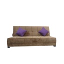 Muski Wood Sofa Bed - Beige