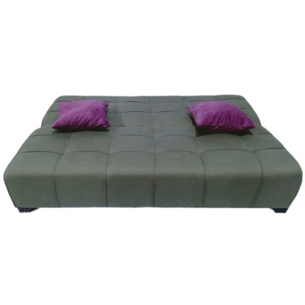 Muski Wood Sofa Bed - Grey