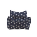 Sabia Beanbag - Blue and White