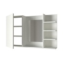 Spanish MDF Bathroom Mirror White - 70 × 18 × 120 cm + 3 Free Shelves