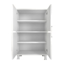 Spanish MDF Bathroom Storage Unit White - 101 × 35 × 63 cm