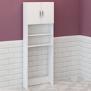 Spanish MDF Bathroom Storage Unit White - 180 × 35 × 65 cm