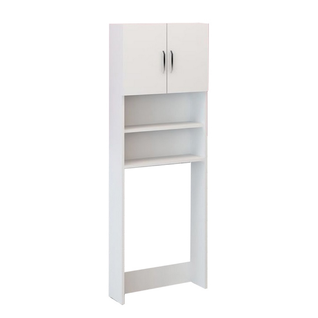 Spanish MDF Bathroom Storage Unit White - 180 × 35 × 65 cm