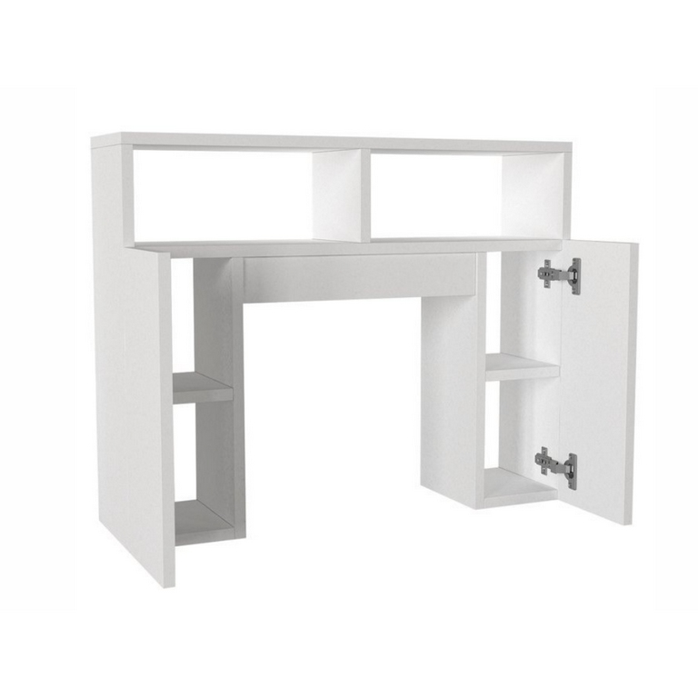 Spanish MDF Bathroom Storage Unit White - 61 × 20 × 76 cm