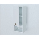 Spanish MDF Bathroom Storage Unit White - 71 × 22 × 30 cm