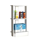 Spanish MDF Bathroom Storage Unit White - 90 × 30 × 45 cm