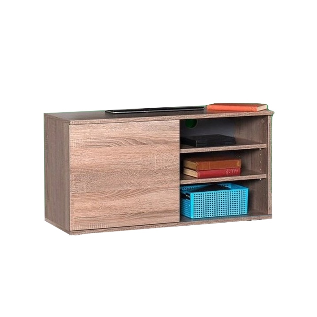 Spanish MDF Brown Tv Unit - 90 × 35 × 48 cm