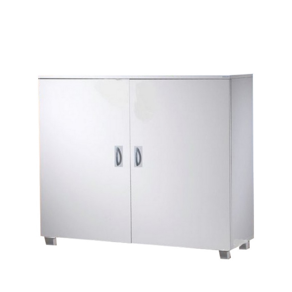 Spanish MDF Buffet White - 85 × 38 × 105 cm