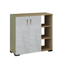 Spanish MDF Coffee Corner Beige and White - 90 × 35 × 90 cm