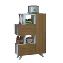 Spanish MDF Display Unit Beige - 122 × 32 × 80 cm