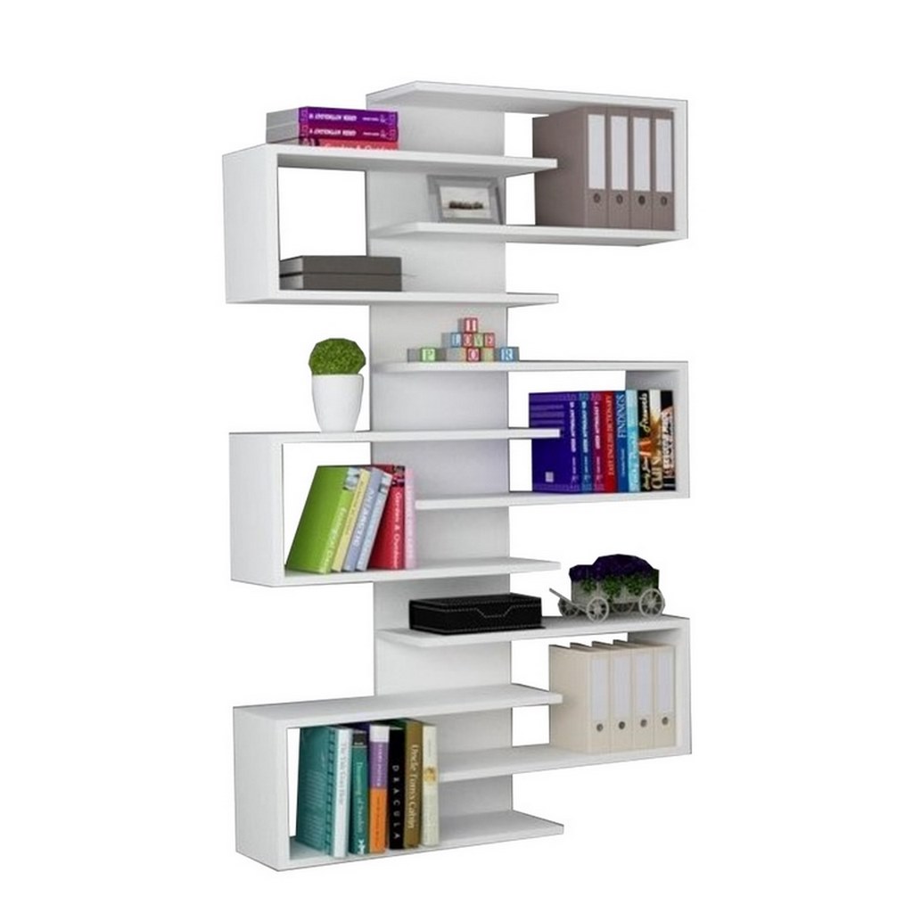 Spanish MDF Display Unit White - 161x21x75 cm