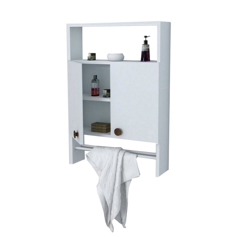 Spanish MDF Storage unit White - 90 × 15 × 60 cm