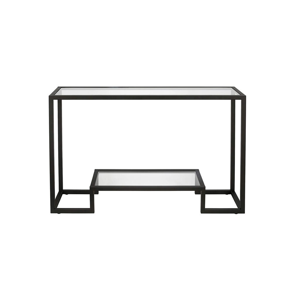 Steel Console Black - 120x40x90 cm