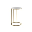 Steel Side Table Gold - 50x55 cm