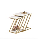 Steel Side Table set 2 Pieces - Gold