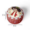 Turkish Sabia Pouf Multi Color