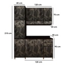 UV Full Kitchen Multi color - 120 × 70 × 35 cm